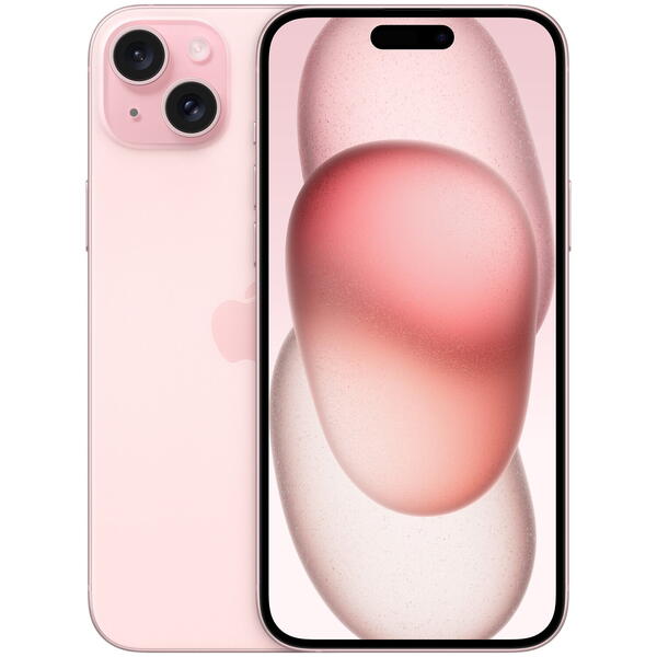 Smartphone Apple iPhone 15 Plus, 128GB, 5G, Pink