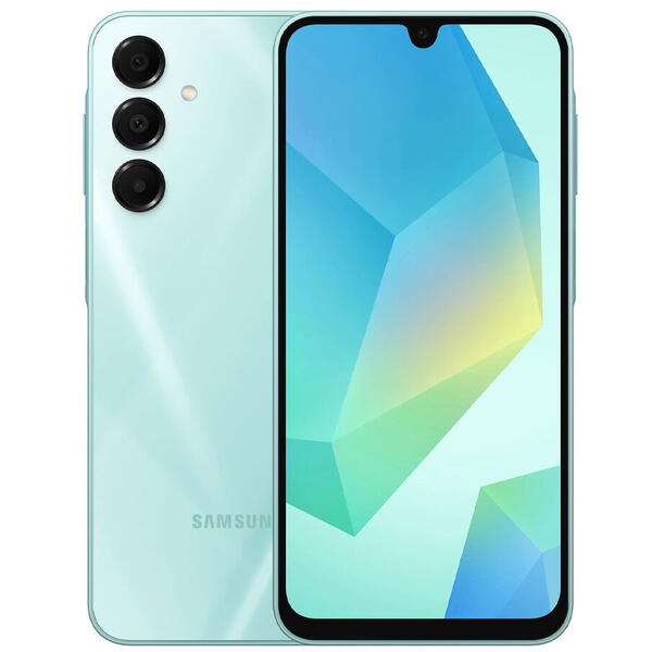 Smartphone Samsung Galaxy A16, 6.7 inch, 128GB, 4GB RAM, Dual SIM, 5G, 4-Camere, Light Green