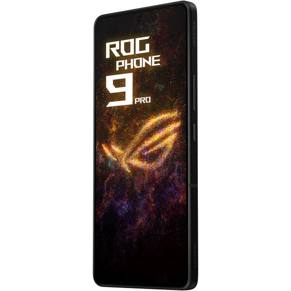 Smartphone Asus ROG Phone 9 Pro, 6.78 inch, 512GB, 16GB RAM, Dual SIM, 5G, 4-Camere, Phantom Black