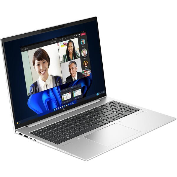 Laptop HP EliteBook 865 G11, 16 inch WUXGA IPS, AMD Ryzen 7 8840U, 32GB DDR5, 1TB SSD, AMD Radeon 780M, Win 11 Pro, Silve 3Yr