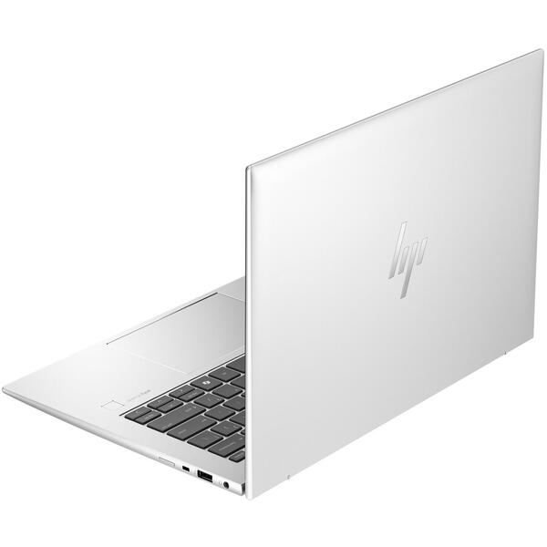 Laptop HP EliteBook 845 G11, 14 inch WQXGA, AMD Ryzen 7 8840HS, 32GB DDR5, 1TB SSD, AMD Radeon 780M, 5G, Win 11 Pro, Silver, 3Yr