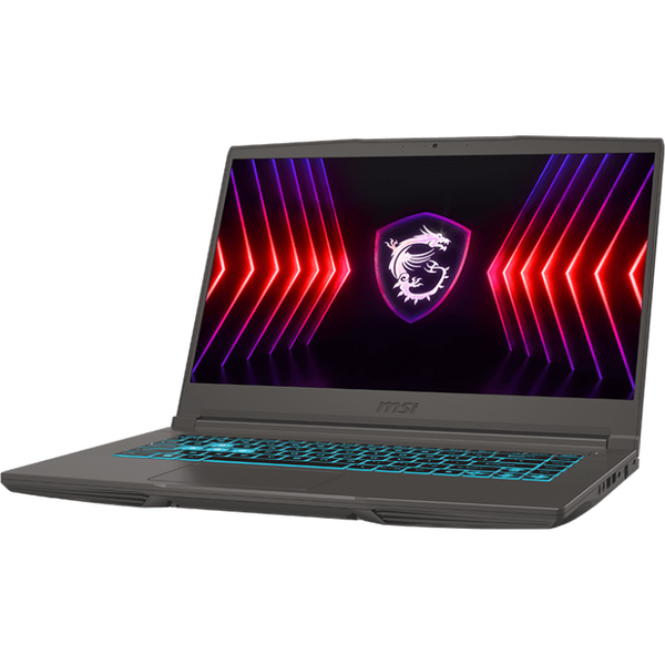 Laptop Gaming MSI Thin A15 B7VE, 15.6 inch FHD 144Hz, AMD Ryzen 5 7535HS, 16GB DDR5, 512GB SSD, GeForce RTX 4050 6GB, Cosmos Gray