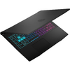 Laptop Gaming MSI Katana A15 AI B8VE, 15.6 inch FHD 144Hz, AMD Ryzen 7 8845HS, 16GB DDR5, 512GB SSD, GeForce RTX 4050 6GB, Black