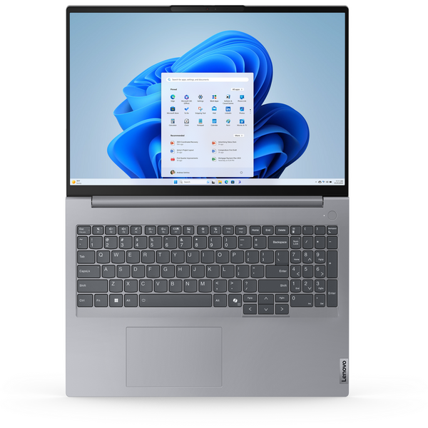 Laptop Lenovo ThinkBook 16 G7 ARP, 16 inch WUXGA IPS, AMD Ryzen 7 7735HS, 16GB DDR5, 512GB SSD, AMD Radeon 680M, Arctic Grey
