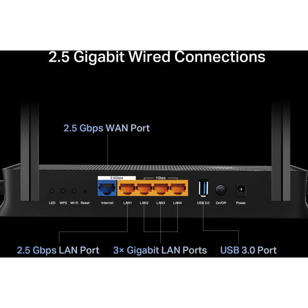 Router Wireless TP-LINK ARCHER BE230 Dual-Band WiFi 7, 2.5 Gbps