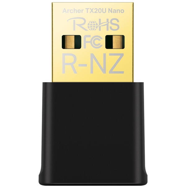 Placa de retea Wireless TP-LINK ARCHER TX20 NANO, AX1800, Dual-Band WiFi 6