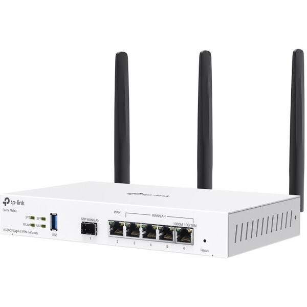 Router Wireless TP-LINK FESTA FR365 Dual-Band WiFi 6 Gateway Gigabit