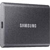 SSD Samsung Portable T7 4TB USB 3.2 tip C, Titan Grey