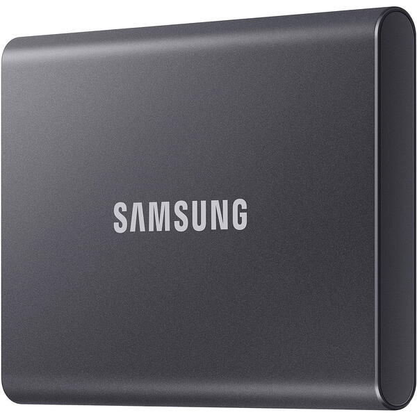 SSD Samsung Portable T7 4TB USB 3.2 tip C, Titan Grey