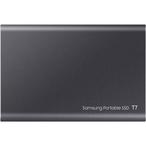 SSD Samsung Portable T7 4TB USB 3.2 tip C, Titan Grey