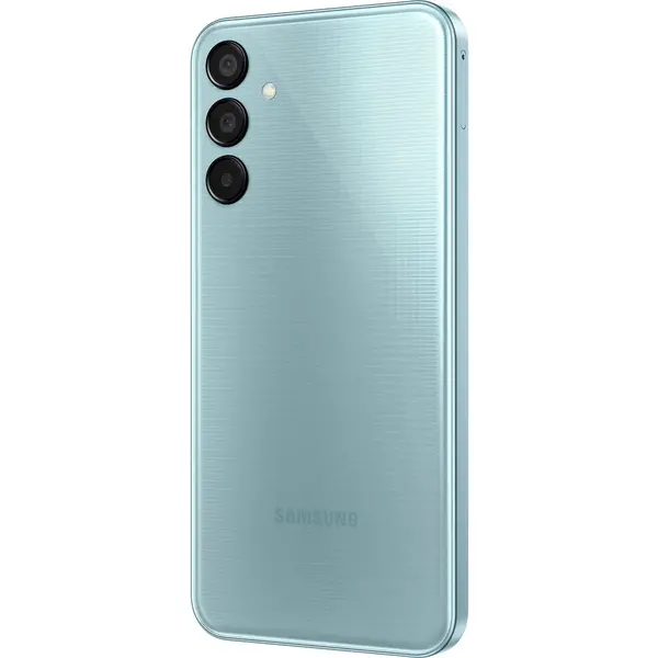 Smartphone Samsung Galaxy M15, 128GB, 4GB RAM, Dual SIM, 5G, 4-Camera, Light Blue