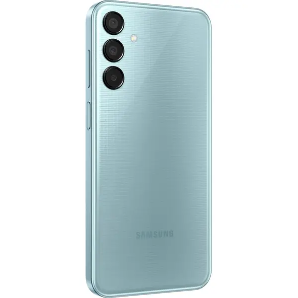 Smartphone Samsung Galaxy M15, 128GB, 4GB RAM, Dual SIM, 5G, 4-Camera, Light Blue