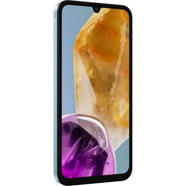 Smartphone Samsung Galaxy M15, 128GB, 4GB RAM, Dual SIM, 5G, 4-Camera, Light Blue