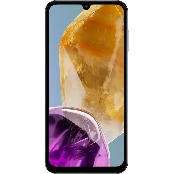 Smartphone Samsung Galaxy M15, 128GB, 4GB RAM, Dual SIM, 5G, 4-Camera, Light Blue