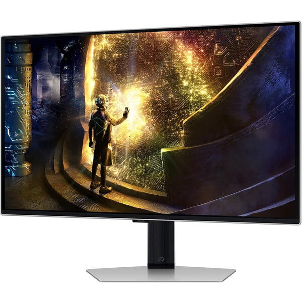 Monitor Gaming Samsung Odyssey G6 G61SD LS27DG610SUXEN 27 inch QHD QD-OLED 0.03 ms 240 Hz HDR Negru/Argintiu