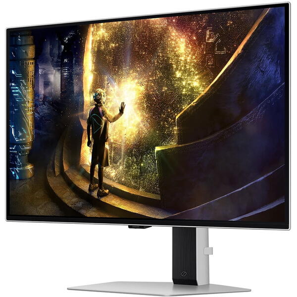 Monitor Gaming Samsung Odyssey G6 G61SD LS27DG610SUXEN 27 inch QHD QD-OLED 0.03 ms 240 Hz HDR Negru/Argintiu