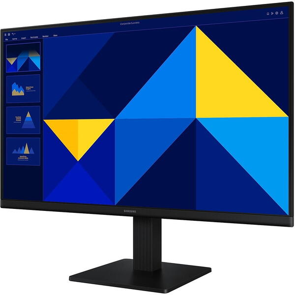 Monitor LED Samsung Essential S3 S30GD LS27D304GAUXEN 27 inch FHD IPS 5 ms 100 Hz Negru