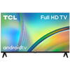 Televizor LED TCL Smart TV Android 32S5400AF 80cm negru Full HD Negru