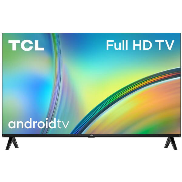Televizor LED TCL Smart TV Android 32S5400AF 80cm negru Full HD Negru