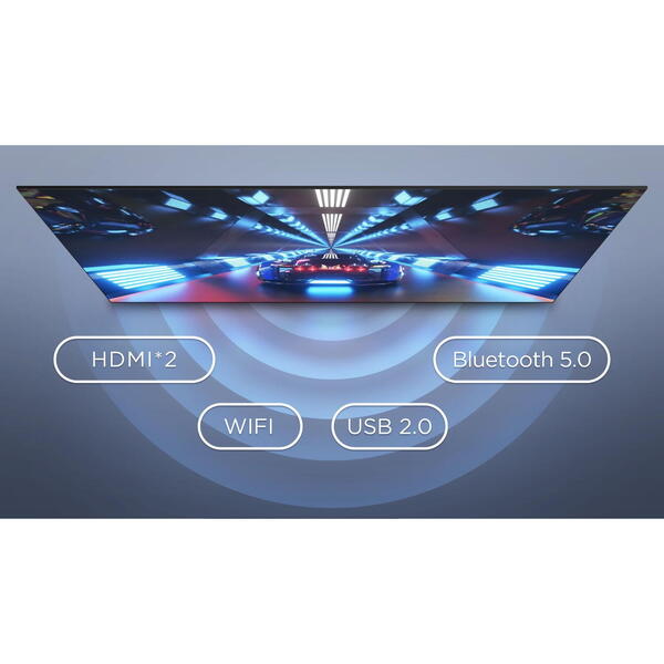 Televizor LED TCL Smart TV Android 32S5400AF 80cm negru Full HD Negru