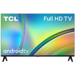 Televizor LED TCL Smart TV Android 32S5400AF 80cm negru Full HD Negru