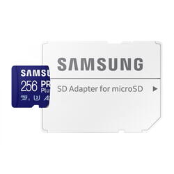 Samsung Micro SDXC PRO Plus (2023) UHS-I U3 Clasa 10 256GB + Adaptor SD