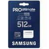 Samsung Micro SDXC PRO Ultimate UHS-I Clasa 10 512GB + Adaptor SD