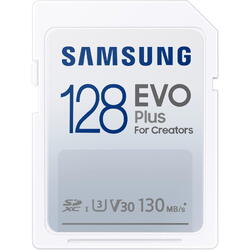 Card Memorie Samsung EVO Plus SDXC 128GB, UHS-I Class 10