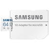 Samsung EVO Plus (2024) 64GB, Class 10, UHS-I U3, V10, A2 + Adaptor SD