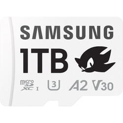 Samsung PRO Plus Sonic the Hedgehog 1 TB, Class 10, UHS-I U3, V30, A2 + Adaptor SD