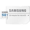Samsung PRO Plus Sonic the Hedgehog 512 GB, Class 10, UHS-I U3, V30, A2 + Adaptor SD