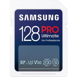 SDXC PRO Ultimate 128GB, Class 10, UHS-I U3, V30