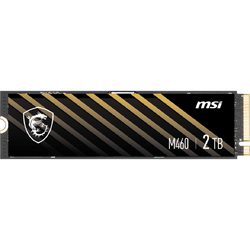 SSD MSI SPATIUM M460 PCIe 4.0 NVMe M.2 1TB, PCI Express 4.0 x4, M.2 2280