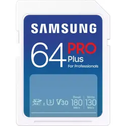 SDXC PRO Plus 64GB, Class 10, UHS-I U3, V30