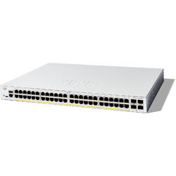 Switch Cisco Catalyst C1200-48P-4G, 48 porturi, PoE+