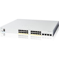 Switch Cisco Catalyst C1200-24FP-4G, 24 porturi, PoE+