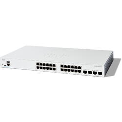 Switch Cisco Catalyst C1200-24T-4X, 24 porturi