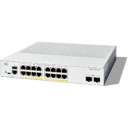 Switch Cisco Catalyst C1300-16P-2G, 16 porturi, PoE+