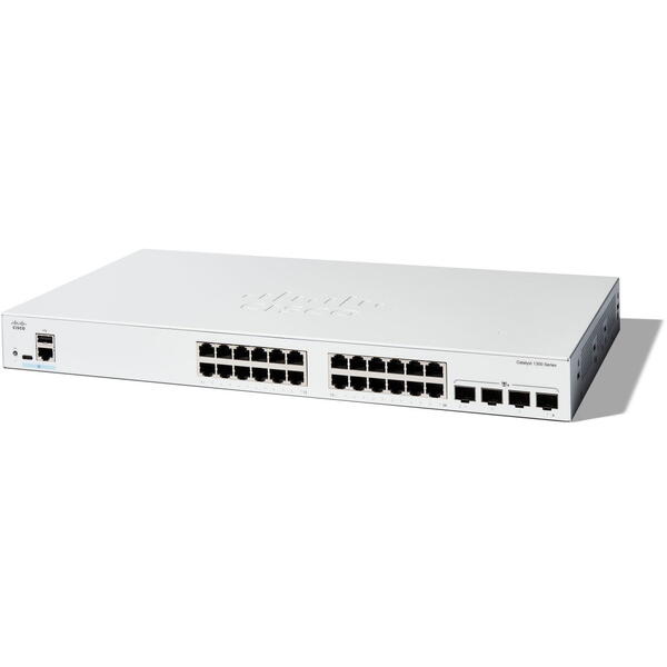 Switch Cisco Catalyst C1300-24T-4X, 24 porturi