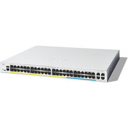 Switch Cisco Catalyst C1300-48P-4X, 48 porturi, PoE+