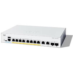 Switch Cisco Catalyst C1300-8T-E-2G, 8 porturi