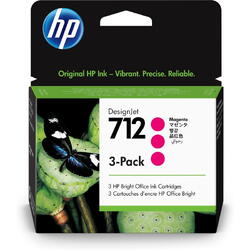 HP 712 Magenta Tri-Pack