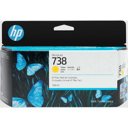 HP 738 130 ml Yellow