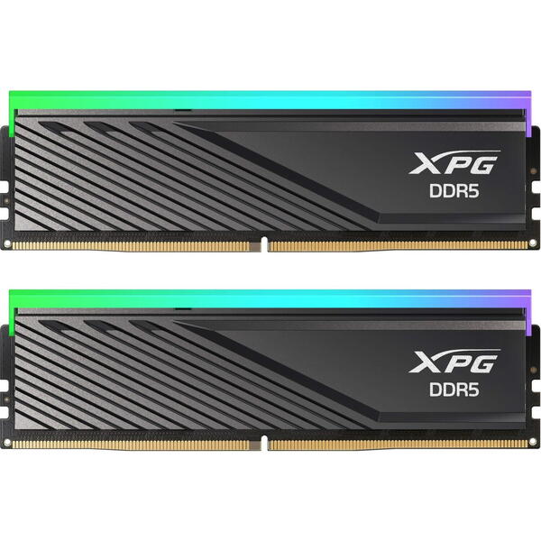Memorie A-DATA XPG Lancer Blade RGB Black 32GB DDR5 6000MHz CL30 Kit Dual Channel