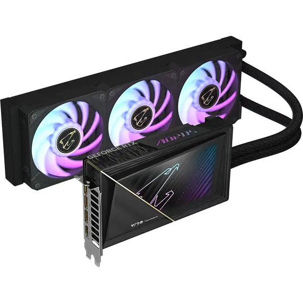 Placa video Gigabyte GeForce RTX 5080 Xtreme Waterforce 16GB GDDR7 256 Bit DLSS 4.0