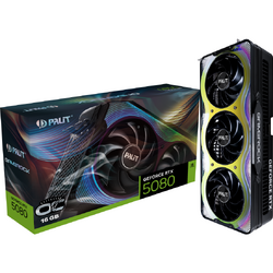 Placa video Palit GeForce RTX 5080 GameRock OC 16GB GDDR7 256 bit DLSS 4.0