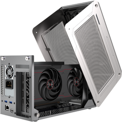 Placa video Sapphire GearBox 500 AMD Radeon RX 6600 XT PULSE 8GB, GDDR6, 128bit, Externa Thunderbolt 3