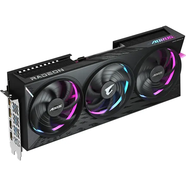 Placa video Gigabyte AORUS Radeon RX 9070 XT ELITE, 16 GB, GDDR6, 256-bit