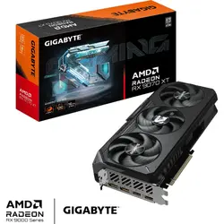 Placa video Gigabyte Radeon RX 9070 XT GAMING OC, 16 GB, GDDR6, 256-bit