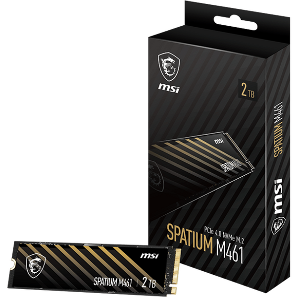 SSD MSI M461 4TB PCI Express 4.0 x4 M.2 2280